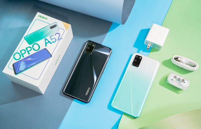 OPPO A52 ra mắt tại VN: Màn hình chấm O mới, cụm 4 camera AI, pin 5000mAh, giá 5.99 triệu đồng - Ảnh 1.