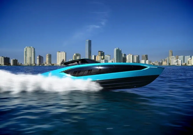 Lamborghini thiết kế du thuyền trông như siêu xe, giá 3,4 triệu USD - Ảnh 10.