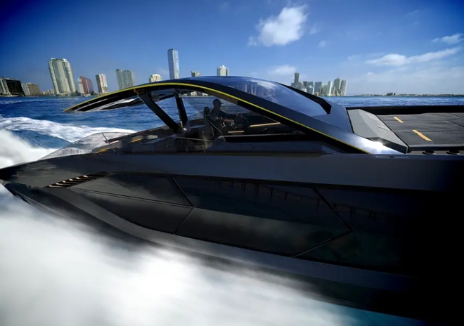 Lamborghini thiết kế du thuyền trông như siêu xe, giá 3,4 triệu USD - Ảnh 11.