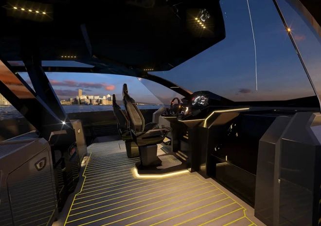 Lamborghini thiết kế du thuyền trông như siêu xe, giá 3,4 triệu USD - Ảnh 19.