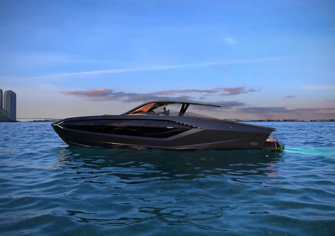 Lamborghini thiết kế du thuyền trông như siêu xe, giá 3,4 triệu USD - Ảnh 1.