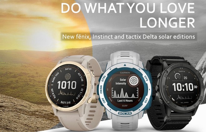 Garmin trình làng loạt smartwatch chạy bằng năng lượng mặt trời, có thể hoạt động tới 50 ngày/lần sạc - Ảnh 1.