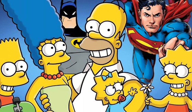 Chỉ với một khung tranh, nhân vật của The Simpsons đã trở thành một phần của đa vũ trụ truyện tranh DC  - Ảnh 1.
