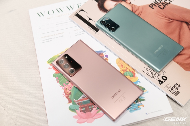 Trên tay Galaxy Note20/Note20 Ultra vừa ra mắt: Một cứng cáp, một mềm mại, màu đẹp xuất sắc, hợp cả nữ lẫn nam - Ảnh 22.