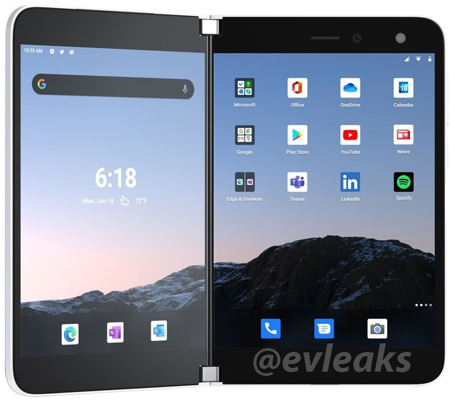 Lộ thêm hình ảnh Microsoft Surface Duo, chuẩn bị sắp được ra mắt chính thức - Ảnh 6.