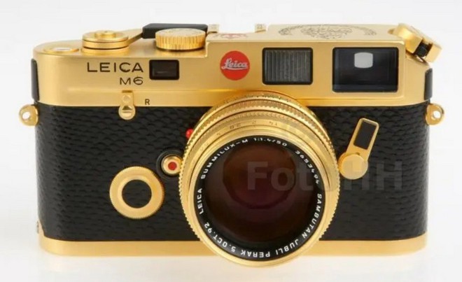 Ngắm Leica M6 bản mạ vàng siêu hiếm, giá lên tới gần 30 ngàn USD của hoàng gia Brunei - Ảnh 2.