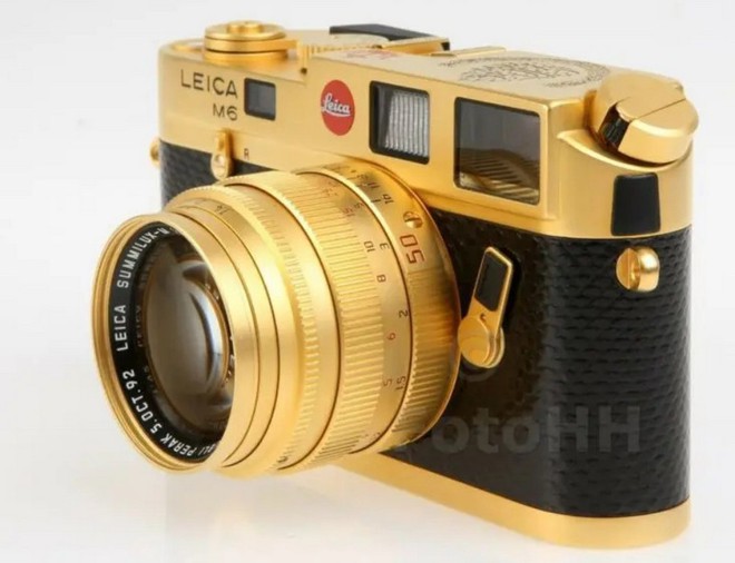 Ngắm Leica M6 bản mạ vàng siêu hiếm, giá lên tới gần 30 ngàn USD của hoàng gia Brunei - Ảnh 3.