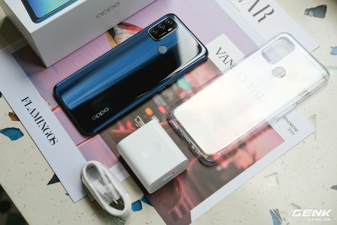 Cận cảnh smartphone giá rẻ OPPO A53 vừa ra mắt: 3 camera sau, màn 90Hz, pin 5000 mAh, sạc nhanh 18W, giá 4,49 triệu đồng - Ảnh 2.