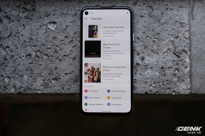 Trên tay Google Pixel 4a: Gọn nhẹ, chỉ 1 camera sau, sản xuất tại Việt Nam, giá gần 10 triệu đồng - Ảnh 9.