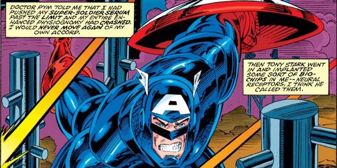 Tại sao Steve Rogers phải mặc áo giáp do Iron Man chế tạo vào những năm 1990? - Ảnh 2.