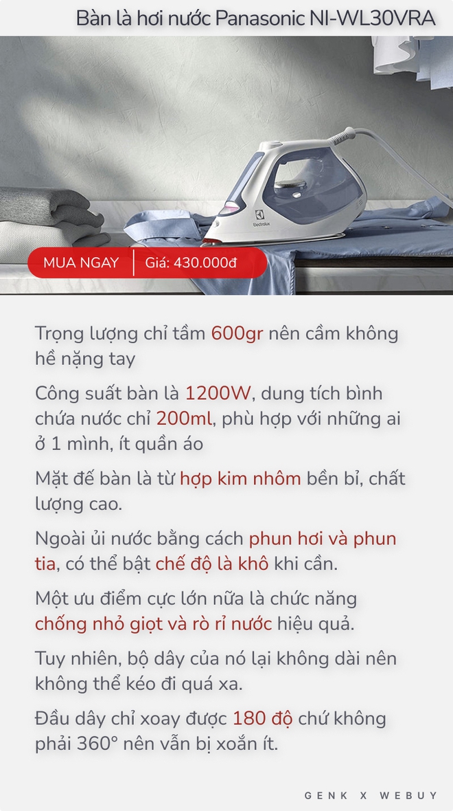 Chọn bàn là đứng hay bàn là hơi nước để sơ mi và quần âu lúc nào cũng phẳng phiu là lượt? - Ảnh 4.