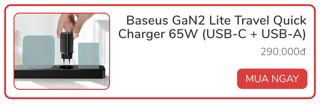 Từ 290k đã có 6 mẫu củ sạc nhanh 65W bé xíu dùng ngon cho cả laptop, điện thoại và máy tính bảng - Ảnh 2.