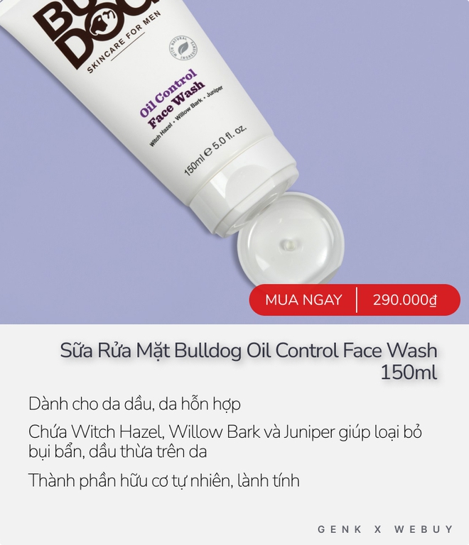 Ngân sách 500k, đây là 6 sản phẩm giúp các chàng trai xử đẹp gương mặt bóng dầu trong hè này - Ảnh 3.