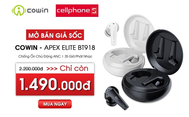 TOP 1 Amazon - Tai nghe chống ồn chủ động COWIN chính thức về Việt Nam - Ảnh 5.