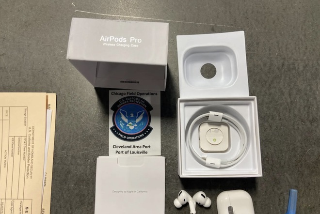 Lượng tai nghe không dây giả từ Trung Quốc tuồn vào Mỹ cao kỷ lục, phần lớn là AirPods - Ảnh 2.