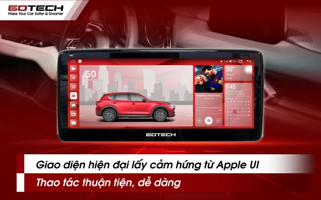 GOTECH trình làng “bom tấn” dành cho Mazda tích hợp AI với ngôn ngữ thiết kế Apple UI vạn người mê - Ảnh 4.