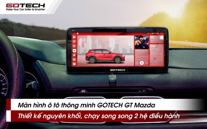 GOTECH trình làng “bom tấn” dành cho Mazda tích hợp AI với ngôn ngữ thiết kế Apple UI vạn người mê - Ảnh 1.