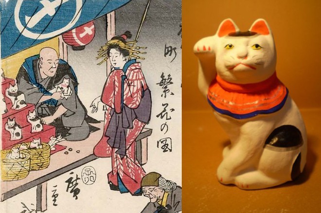 Maneki-Neko là gì? Hãy khám phá nguồn gốc hấp dẫn của chú mèo may mắn đến từ Nhật Bản - Ảnh 8.